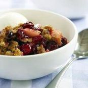 PERFECT CRANBERRY APPLE CRISP