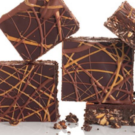 No-Bake Chocolate and Peanut Butter Oatmeal Bars