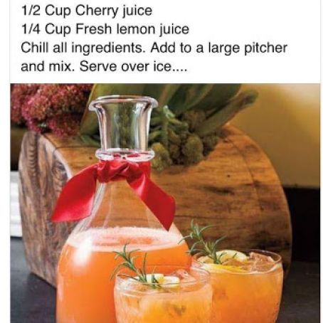 Rudolph's Tipsy Spritzer
