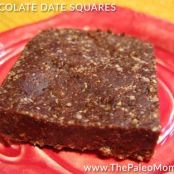 bar - chocolate date squares