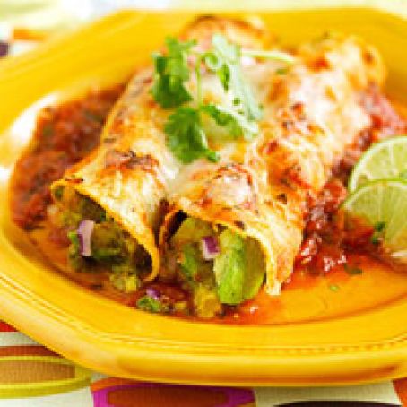 Deena Kastor's Avocado Enchiladas