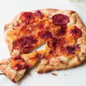 Flaky Blood Orange Tart