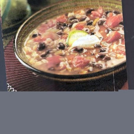 Southwest Black Bean Soup