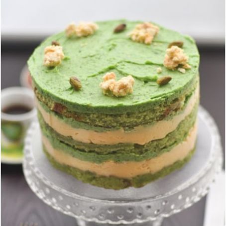 Momofuku Milk Bar Pistachio Layer Cake