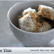 Raw Coconut Snowball Macaroons