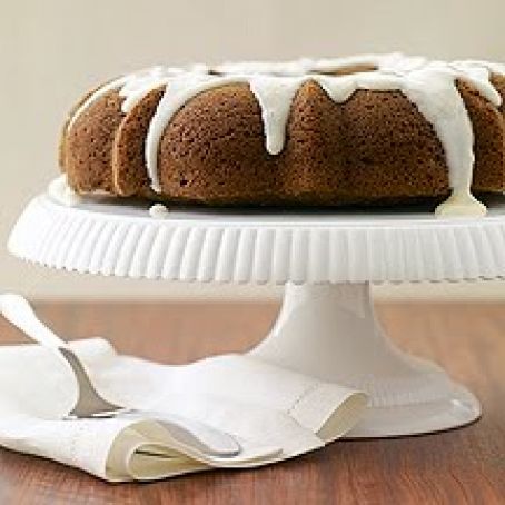 Carrot Cake with a Lemon Glaze