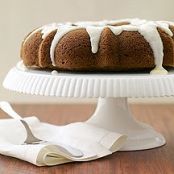 Carrot Cake with a Lemon Glaze