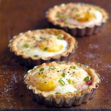 Ham and Egg Breakfast Tarts