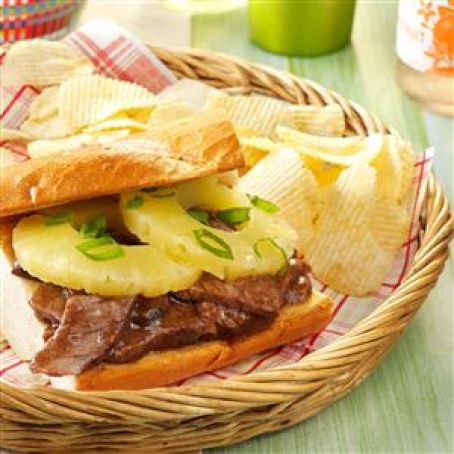 Teriyaki Sandwiches Recipe