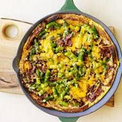 Asparagus, Bacon and Cheese Strata