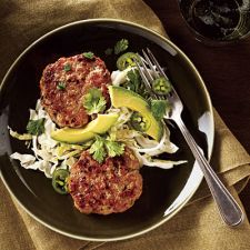 Green Curry Fritters WITH CABBAGE SLAW