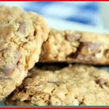 Peanut Butter (Triple) Oatmeal Cookies