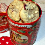 White Chocolate Cherry Chunk Cookies