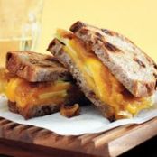 Smoked Cheddar, Caramelized Onion & Apple Grilled Cheese