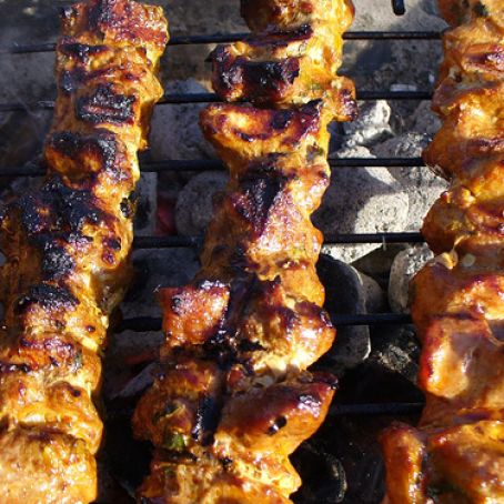 Pork with Moorish Seasonings (Pinchos Morunos)