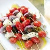 Skewered Greek Salad