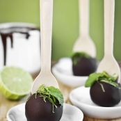 Mojito Cheesecake Pops