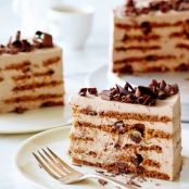 Mocha Chocolate Icebox Cake