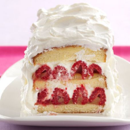 Raspberry Lemon Layer Cake Recipe