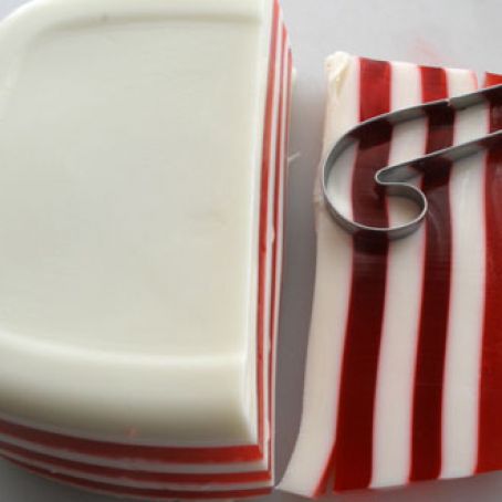 CANDY CANE JELLO SHOTS