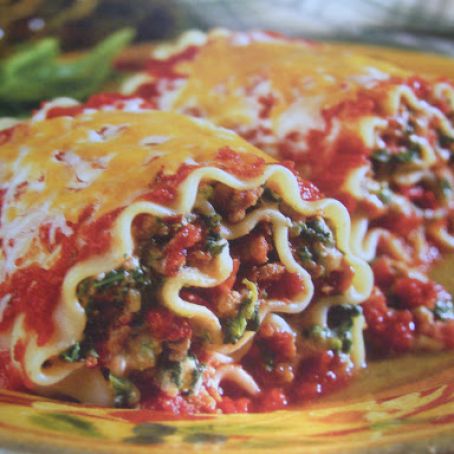 Spicy Lasagna Rollers