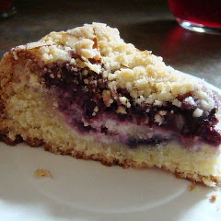 Raspberry Cream Cheese Coffee Cake
