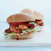 Shrimp-and-Chorizo Tortas