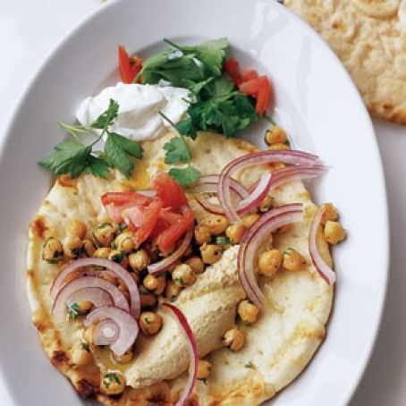 Crispy Chickpea Pita