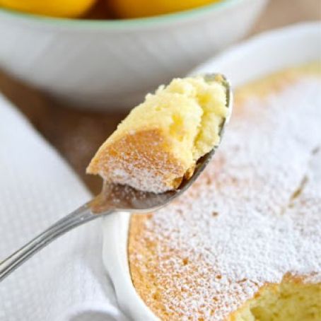 Meyer Lemon Pudding Cake