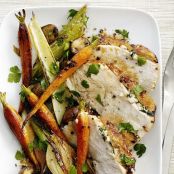 Skillet Turkey With Roasted Vegetables