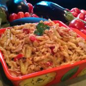 Chicken and Roasted Veggie Toss