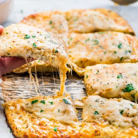 Cheesy Cauliflower Bread Sticks