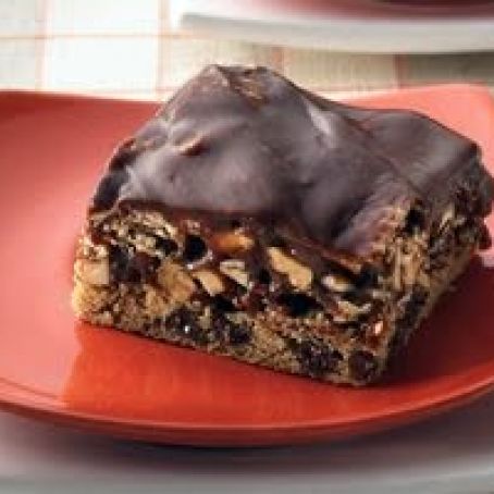 Chocolate-Caramel Layer Bars