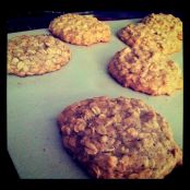 Oatmeal Cookies, Gluten, Dairy, and Refined-Sugar FREE