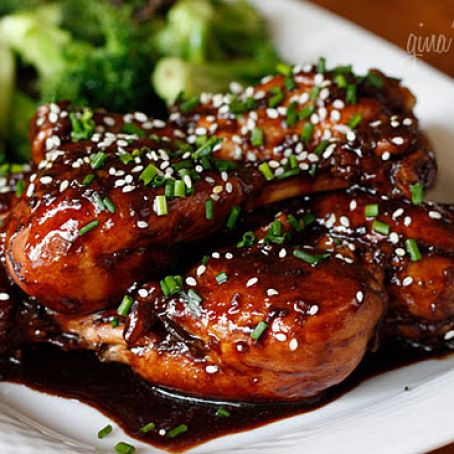 Asian Glazed Drumsticks (Skinnytaste)
