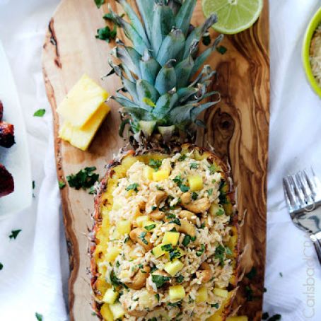 Pineapple Coconut Cashew Rice