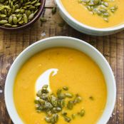 Indian Spiced Butternut Squash Soup