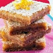 SWEET'N TART LEMON BARS