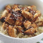 Slow Cooker Honey Chicken With Quinoa