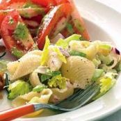 Creamy Pasta Salad with Celery