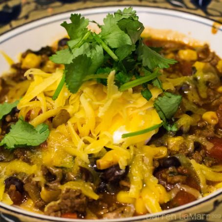 Family Friendly Crockpot Tamale Pie