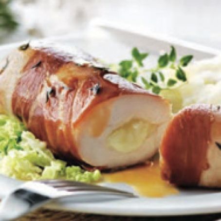 Brie-Stuffed Chicken with Honey and Thyme