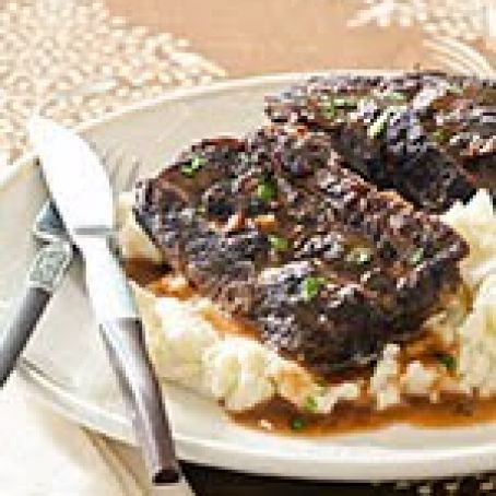 Slow-Cooker Red Wine-Braised Short Ribs