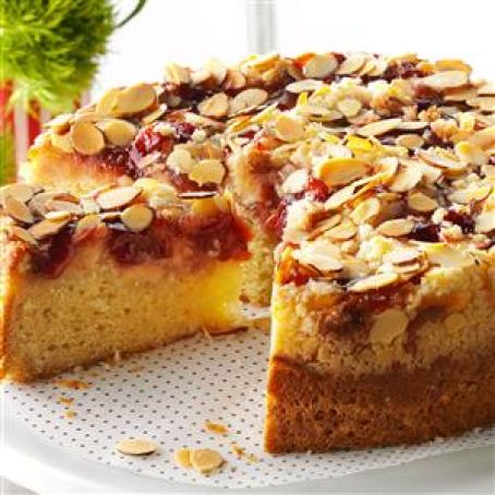 CHERRY-ALMOND COFFEE CAKE