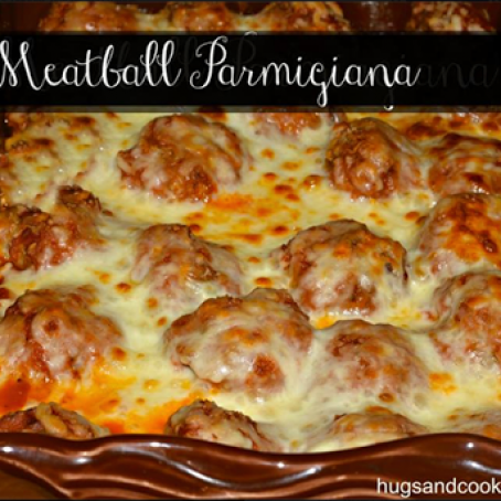 Baked Meatball Parmigiana