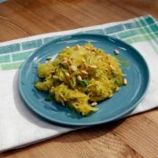 Roasted Spaghetti Squash with Curry-Shallot Butter