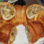 Sausage Cheese Bread Roll