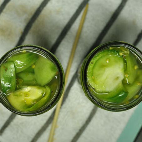 Pickled Green Tomatoes
