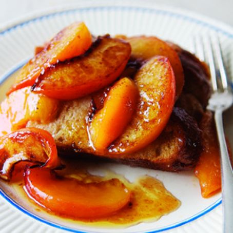 Peach French Toast Bake