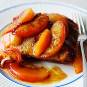 Peach French Toast Bake
